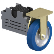 Blickle Polyurethane Besthane Soft, eldrevne hjul