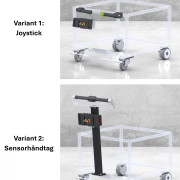 Visualiseringer af de to ErgoMove 500 varianter
