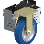 Hjul med drejet motor