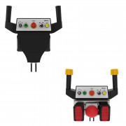 Standardsættet ErgoMove 1000 inkluderer bl.a. en kontrolenhed. Vælg mellem trykfølsomme ergonomisk udformede håndtag eller drejelige joystick.