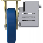 Hjul med drejet motor