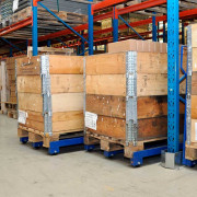 Pallevogn til nem og effektiv håndtering af plukpaller i gulvhøjde.
