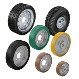 Trækhjul, hjul til navmontering og basis hjul